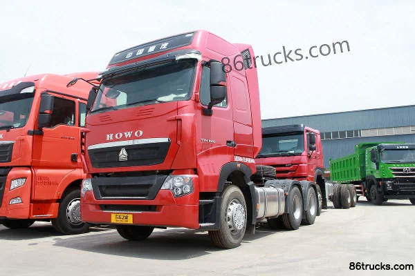 Sinotruk HOWO T7H poids lourd 540 ch 6X4(10 roues) tracteur routier (rapport 3,7) Extérieur (2) | 86Trucks