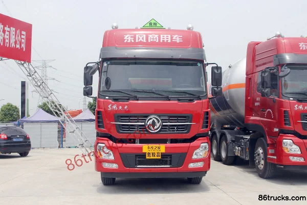 Dongfeng Commercial Vehicle Tianlong Heavy Truck Qihang Edition 450hp 6X4(10 wheels) Dangerous Goods Tractor Truck Exterior (2) | 86Trucks