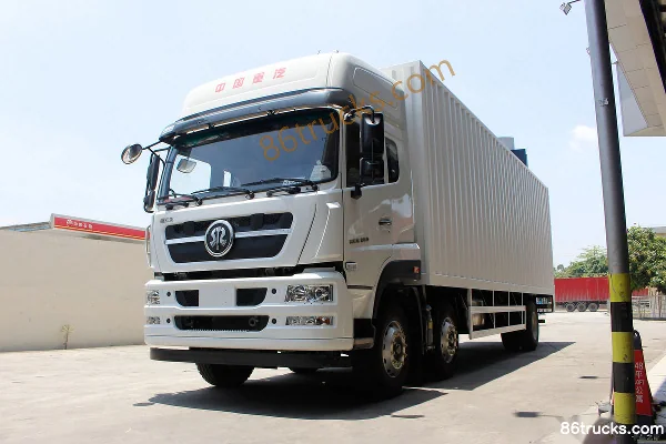 Sinotruk Steyr DM5G camion lourd 240 ch 6X2(8 roues) camion porteur à fourgon 8,6 m Extérieur (3) | 86Trucks