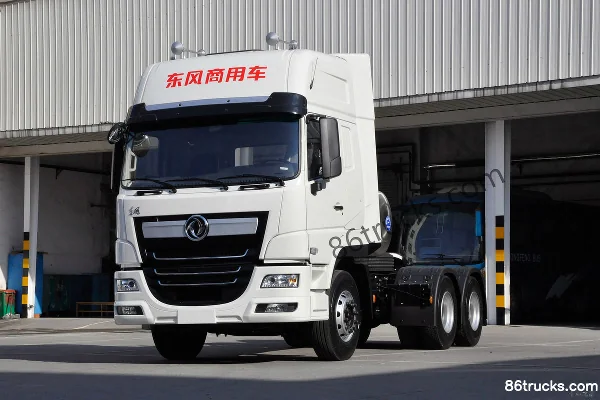 Dongfeng châssis spécial 375 ch 6X4(10 roues) tracteur routier LNG Extérieur (3) | 86Trucks