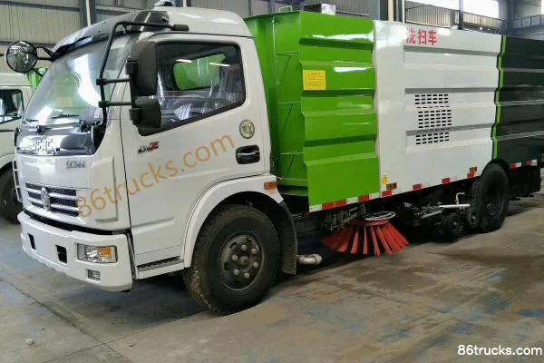 Dongfeng Duolika D7 150 hp 4X2(6 wheels) Sweeper Truck (Chengliwei Brand) Exterior (2) | 86Trucks
