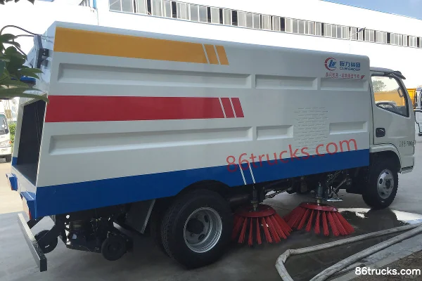 Dongfeng Duolika D6 130 ch 4X2(6 roues) camion balayeuse (marque Chengliwei) Extérieur (3) | 86Trucks
