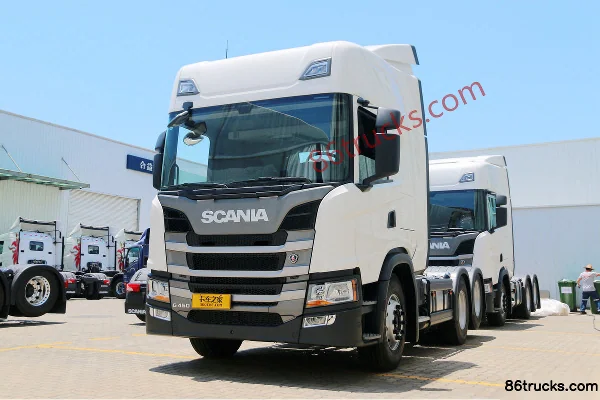 Scania New G-Series Heavy Truck 450 hp 6X2(8 wheels) Tractor Truck (China VI) (Model G 450 6x2) Exterior (3) | 86Trucks