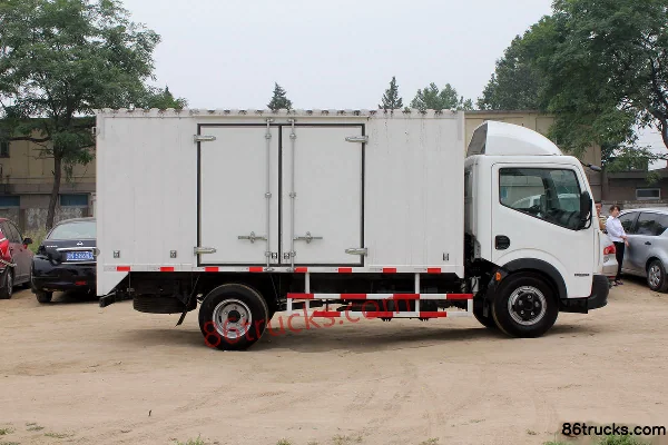 Zhengzhou Nissan Cabstar 130ch 4X2(6 roues) 3.6m Camion fourgon simple cabine Extérieur (3) | 86Trucks