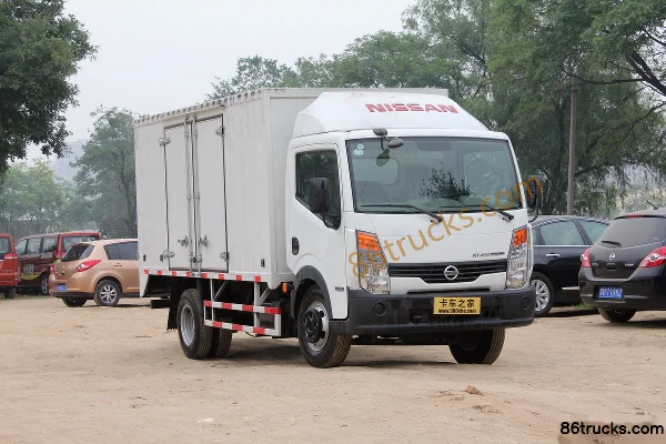 Zhengzhou Nissan Cabstar 130ch 4X2(6 roues) 3.6m Camion fourgon simple cabine Extérieur (2) | 86Trucks