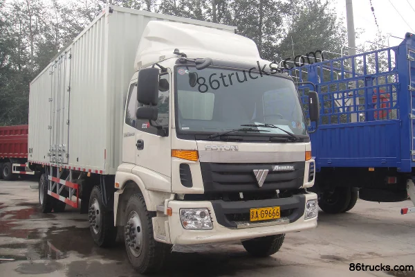 Foton AumanCTX 5 Series Heavy Truck 185 hp 6X2(8 wheels) 8.6m Van Truck Exterior (2) | 86Trucks