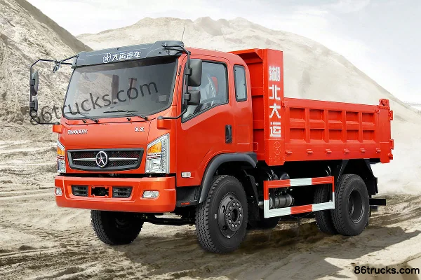 Dayun Yuntu 160 ch 4X2(6 roues) camion benne 4 m Extérieur (2) | 86Trucks