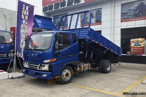 JAC Junling G Series V5 Transport 116hp 4X2(6 wheels) 3.8m Dump Truck Exterior (2) | 86Trucks