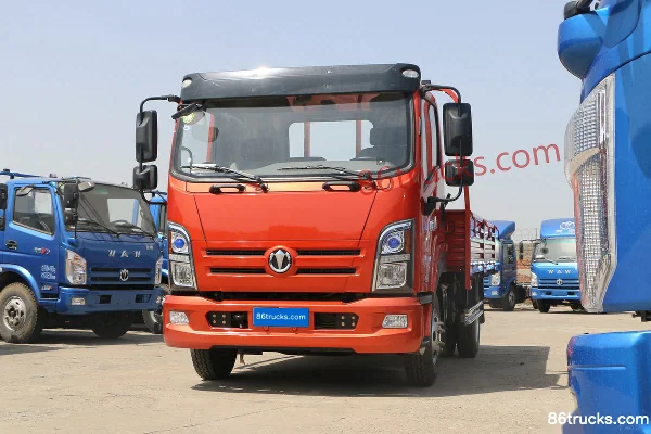 Feidi V6 série 170 ch 4X2(6 roues) 4,17 m cabine simple plateau léger (10 vitesses) Extérieur (3) | 86Trucks