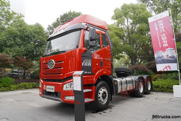 FAW Jiefang J6P camion lourd 370 ch 6X4(10 roues) tracteur routier pour matières dangereuses Extérieur (3) | 86Trucks