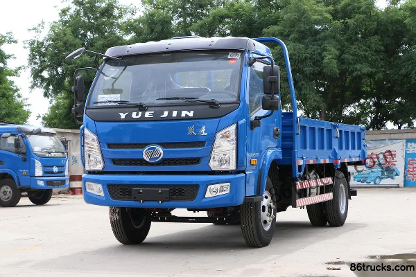 Yuejin Kaituo X500 Multi-purpose 110hp 4X2(6 wheels) 3.8m Dump Truck Exterior (3) | 86Trucks