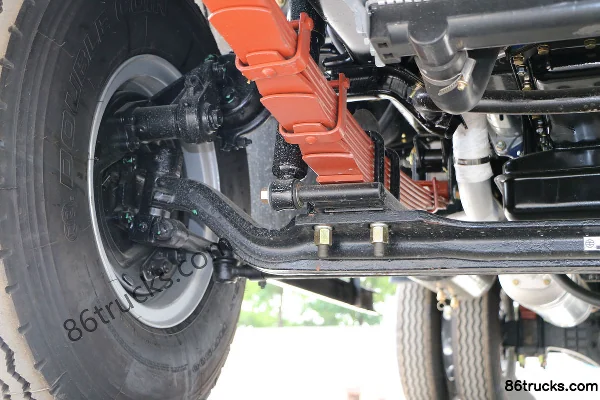 Yuejin Kaituo X500 Multi-purpose 110hp 4X2(6 wheels) 3.8m Dump Truck Chassis (2) | 86Trucks
