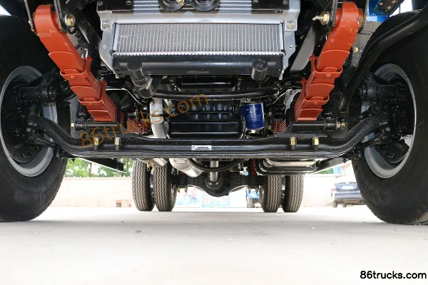 Yuejin Kaituo X500 Multi-purpose 110hp 4X2(6 wheels) 3.8m Dump Truck Chassis (1) | 86Trucks