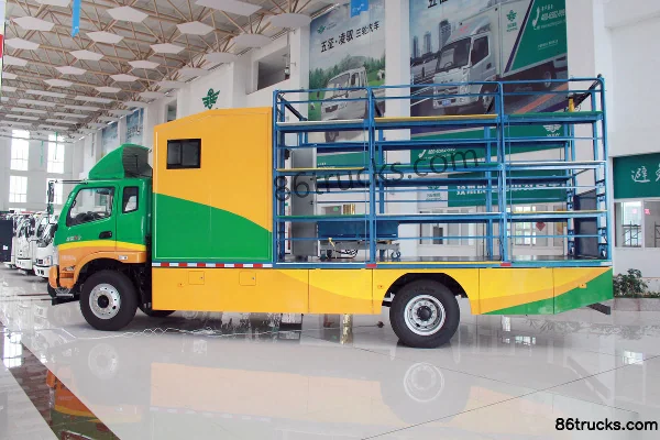Feidi D3 170 hp 4X2(6 wheels) 6.9m half-row beekeeping truck Exterior (3) | 86Trucks