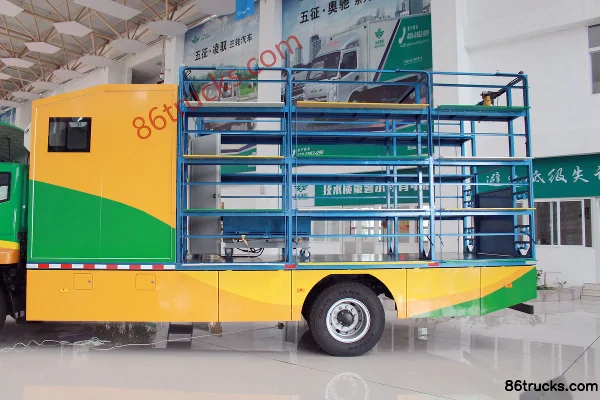 Feidi D3 170 hp 4X2(6 wheels) 6.9m half-row beekeeping truck Body (2) | 86Trucks