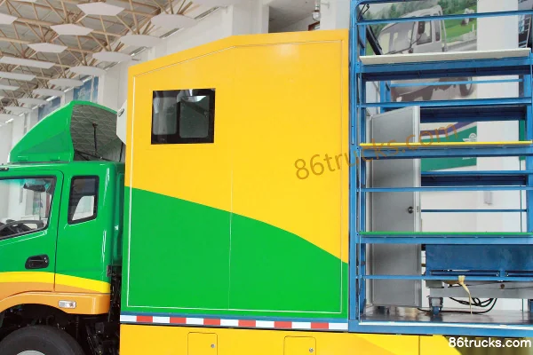 Feidi D3 170 hp 4X2(6 wheels) 6.9m half-row beekeeping truck Body (1) | 86Trucks