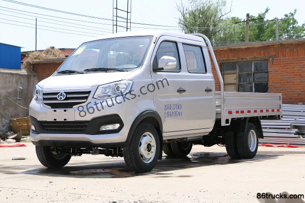 Changan Kuayue Wang X3 confort 1,5 L 112 ch 4X2(6 roues) 2,55 m double rangée plateau petit camion Extérieur (3) | 86Trucks