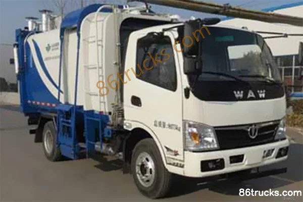 Feidi V2 95 hp 4X2(6 wheels) Self-Loading Garbage Truck Exterior