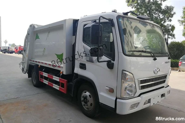 Zhuanwei Zhuanwei Hyundai Commercial Vehicle (formerly Sichuan Hyundai) Chassis garbage truck