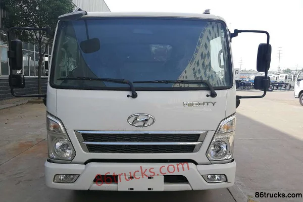 Hyundai Commercial Vehicle (ex-Sichuan Hyundai) Shengtu H5 141 ch 4X2(6 roues) camion benne à ordures compacteur (marque Zhuanwei) Extérieur