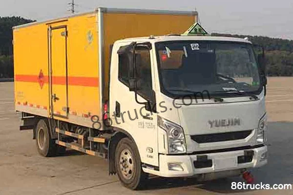 Zhengzhou Hongyu Zhengzhou Hongyu Yuejin Chassis Explosives Transport Truck