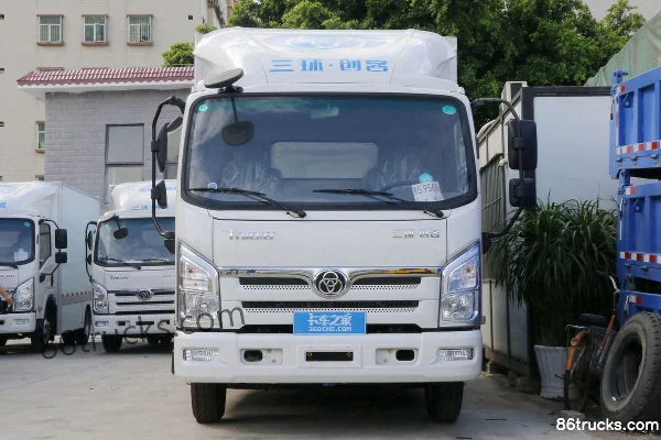 Sanhuan Shitong T3 Chuangke 4,5T 4,15 m cabine simple camion frigorifique électrique pur 82,4 kWh 4X2(6 roues) Extérieur (2) | 86Trucks
