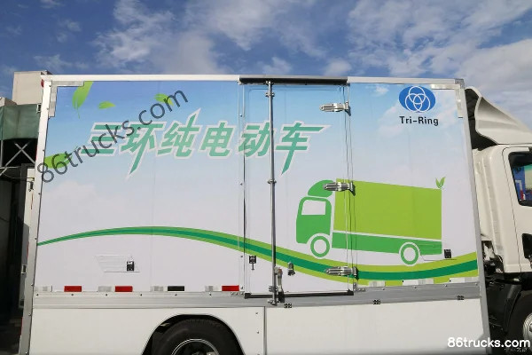Sanhuan Shitong T3 Chuangke 4,5T 4,15 m cabine simple camion frigorifique électrique pur 82,4 kWh 4X2(6 roues) Carrosserie (3) | 86Trucks