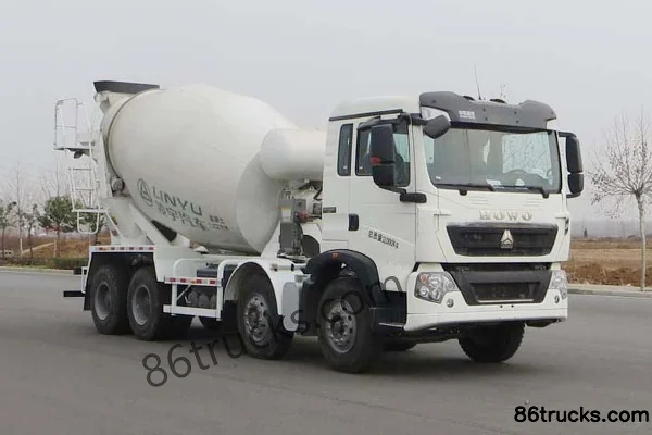 CIMC Lingyu CIMC Lingyu Sinotruk HOWO Chassis concrete mixer truck