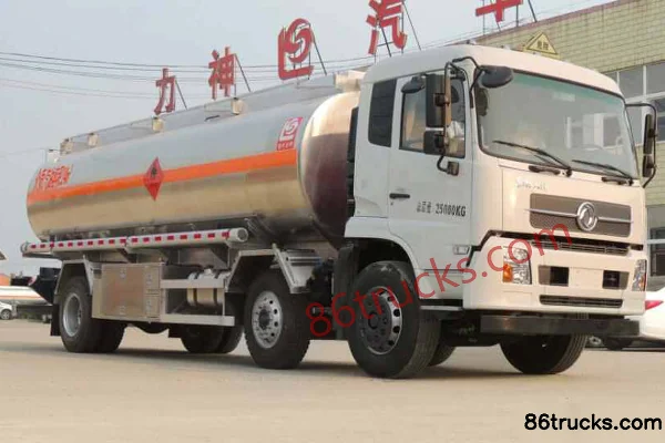 Dongfeng Commercial Vehicle Tianjin 210 hp 6X2(8 wheels) Fuel Tank Truck (Xingshi Brand) Exterior (2) | 86Trucks