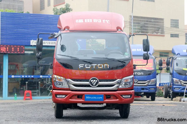 Foton Times M3 150hp 4X2(6 wheels) 3.735m semi-row van light truck Exterior (2) | 86Trucks