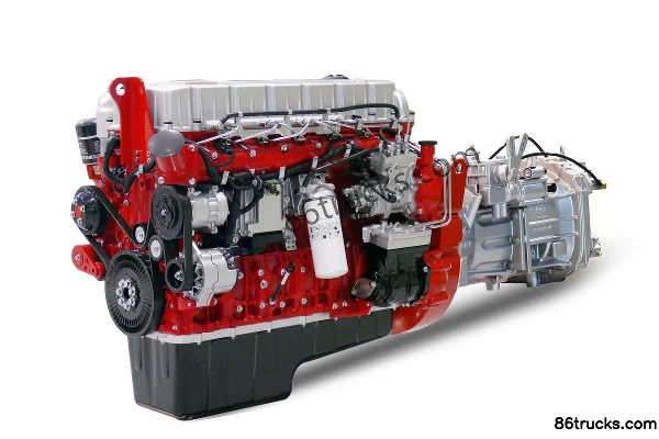 Hualing M5 Édition standard 360 ch 8X4(12 roues) Camion benne 5,6 m (China VI) Châssis (3) | 86Trucks