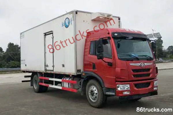 FAW Jiefang Qingdao Long V 180 ch 4X2(6 roues) camion frigorifique 6,75 m Extérieur