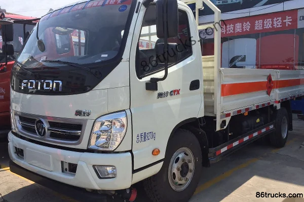 Foton Ollin CTX 154ch 4X2(6 roues) 5.15m transport de bouteilles de gaz (marque Xier) Extérieur