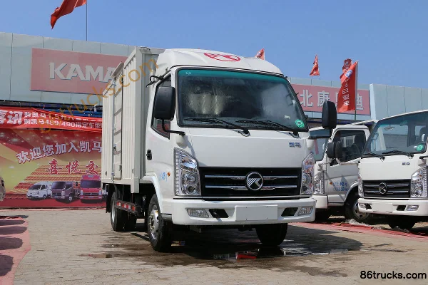 Kama K3 Jinyunka 95hp 4X2(6 wheels) 3.55m Single Row Box Light Truck (China VI) Exterior