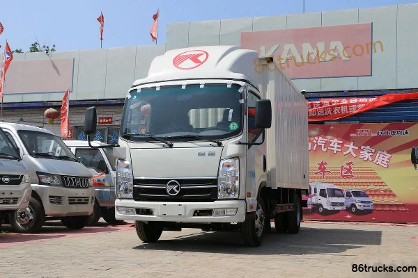 Kama Kaijie 143hp 4X2(6 wheels) 4.63m Single Row Van Light Truck Exterior (3) | 86Trucks