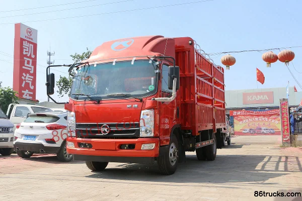 Kama Kaijie M6 160hp 4X2(6 wheels) 4.16m single-row cage-type light truck Exterior (3) | 86Trucks