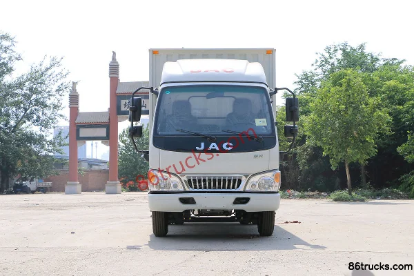 JAC Kangling 33 Wide Body 130hp 4X2(6 wheels) 4.18m Single Row Van Light Truck Exterior (2) | 86Trucks
