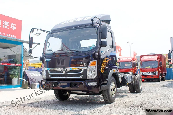 Sinotruk Haoman H3 156 ch 4X2(6 roues) camion léger fourgon à cabine simple 4,165 m Extérieur (3) | 86Trucks