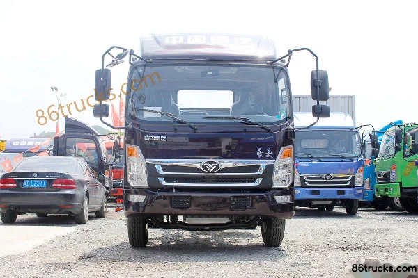 Sinotruk Haoman H3 156 ch 4X2(6 roues) camion léger fourgon à cabine simple 4,165 m Extérieur (2) | 86Trucks