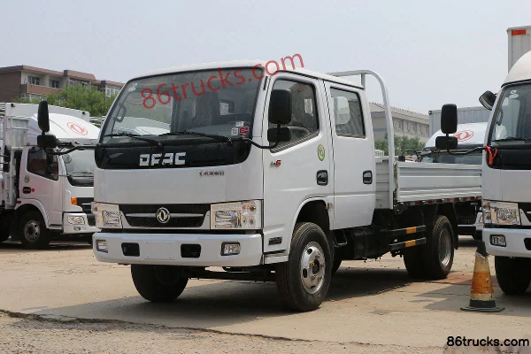 Dongfeng Kaipute K6-S 115hp 4X2(6 wheels) 3.27m double-row flatbed light truck (Yuchai) Exterior (3) | 86Trucks