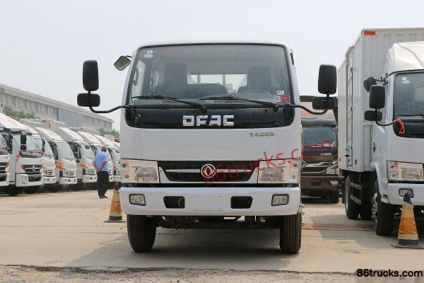 Dongfeng Kaipute K6-S 115hp 4X2(6 wheels) 3.27m double-row flatbed light truck (Yuchai) Exterior (2) | 86Trucks