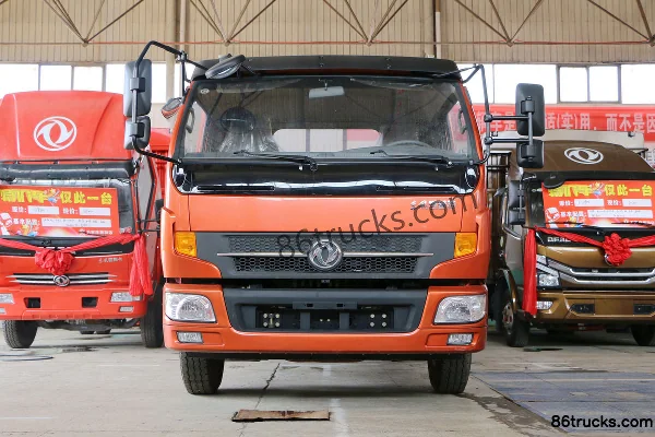 Dongfeng Kaipute K7 2018 Model 154 hp 4X2(6 wheels) 5.58m Single Row Flatbed Cargo Truck Exterior (2) | 86Trucks