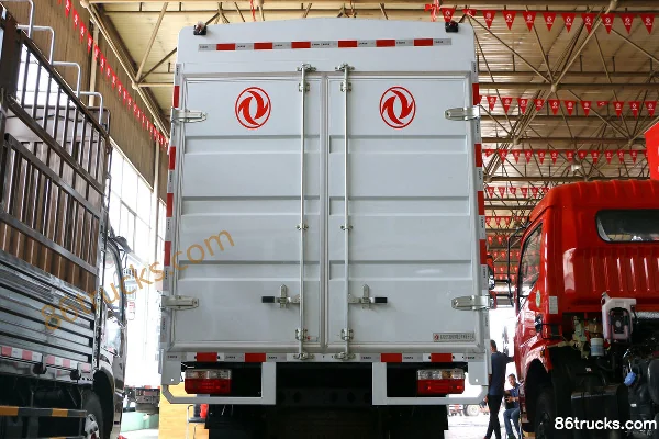 Dongfeng Captain K6-L Zhiyue Edition 126 hp 4X2(6 wheels) 4.17m Single Row Drop Side Light Truck (China VI) Body (1) | 86Trucks