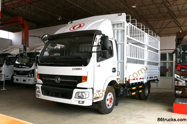 Dongfeng Captain K6-L Zhiyue Edition 126 hp 4X2(6 wheels) 4.17m Single Row Drop Side Light Truck (China VI) Exterior (3) | 86Trucks