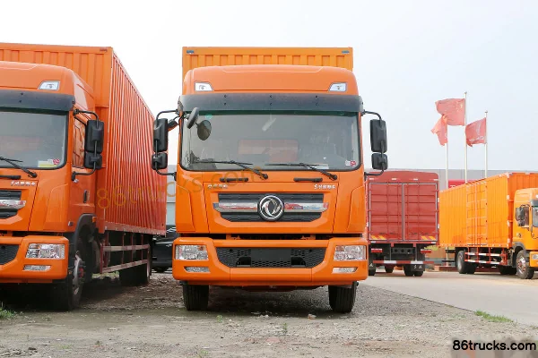 Dongfeng Duolika D12 camion moyen 190 ch 4X2(6 roues) camion porteur fourgon 9,85 m Extérieur (2) | 86Trucks