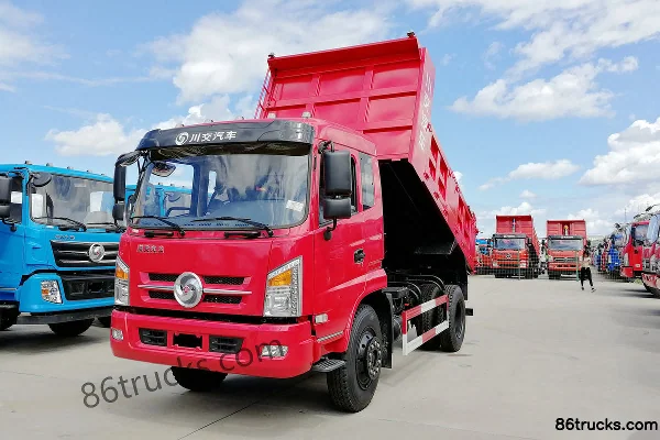 CHUANJIAO 160 hp 4X2(6 wheels) 4.2m dump truck Exterior (3) | 86Trucks
