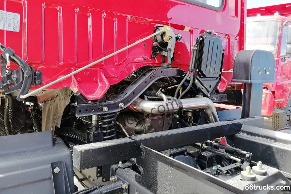 CHUANJIAO 160 hp 4X2(6 wheels) 4.2m dump truck Chassis (3) | 86Trucks