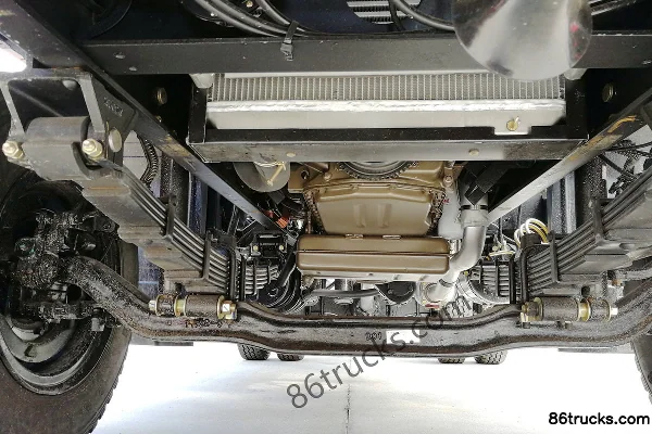 CHUANJIAO 160 hp 4X2(6 wheels) 4.2m dump truck Chassis (1) | 86Trucks
