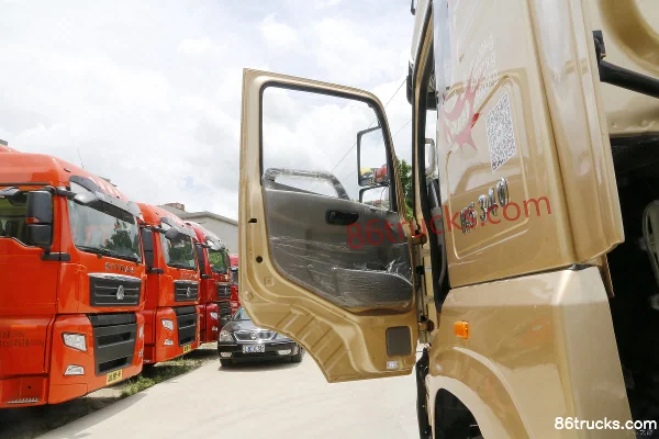 Sinotruk HOWO MAN H5 Heavy Truck 340hp 4X2(6 wheels) Tractor Truck (Ratio 4.875) Cab (1) | 86Trucks