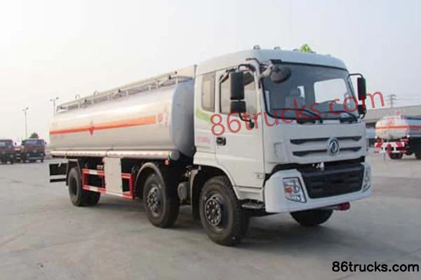 Dongfeng Teshang 210 hp 6X2(8 wheels) Fuel Tanker Truck (Chusheng Brand) Exterior (2) | 86Trucks